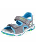 superfit Sandalette in grau-kombi