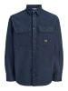 Jack & Jones Overshirt in Insignia Blue