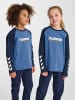 Hummel T-Shirt Hmljr Logo Kinder in DUTCH BLUE