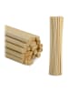 relaxdays 400 x Bambusstäbe in Natur - 30 cm