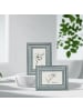 relaxdays 2 x Bilderrahmen in Silber - 15 x 20 cm