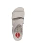 Jana Coshy Balance – Die Hallux-freundliche Sandale in LT GREY