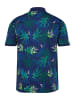 Men Plus Poloshirt in nachtblau