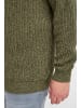 BLEND Strickjacke BHBPullover 20717553 BB modischer Strickpullover in oliv