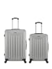 American Travel 2 tlg. Kofferset BROOKLYN in Hellgrau (105L/72L)