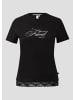 QS T-Shirt in 99D0_schwarz