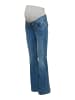 mama licious Umstandsjeans mit Schlag in Medium Blue Denim 1