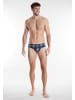 CECEBA Slip 3Er Pack Daytona in blau-mittel-Karo