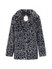 myMo Damen Coat in Blau Mehrfarbig