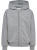 Hummel Reißverschluss Kapuzenpullover Hmljr Loose Kinder in GREY MELANGE