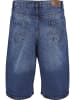 Urban Classics Jeans Shorts in new mid blue washed