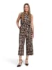 Betty Barclay Jumpsuit mit Eingrifftaschen in Schwarz/Beige