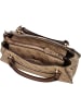 Guess Handtasche Noelle II Luxury SAT Logo in Latte Logo Brown