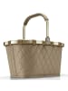 Reisenthel Carrybag Shopper Tasche 48 cm frame rhombus olive