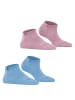 Burlington Sneakersocken Everyday 2-Pack in Light blue