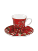 Goebel Espressotasse " Vincent van Gogh - Mandelbaum rot " in Rot