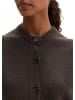 Marc O'Polo Ärmelloser Cardigan regular in Stone Brown Melange