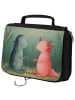 Mr. & Mrs. Panda Kulturtasche Axolotl Liebe Design ohne Spruch in Weiß