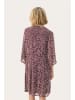 PART TWO Kleid ElkaPW Gerade Passform in Tawny Port Wallpaper Flower
