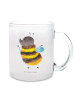 Mr. & Mrs. Panda Pott Hummel flauschig ohne Spruch in Transparent