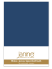 Janine Janine Spannbetttuch Mako Feinjersey 5007 in marine