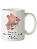 Mr. & Mrs. Panda JumboTasse Maus Beste Nachbarin der Welt mit Sp... in Weiß