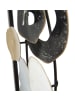 Mauro Ferretti 3D-Dekorplatte aus mehrfarbigem Metall, 28,5 x 3 x 74 cm