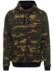 King Kerosin Sweatjacke in Camouflage