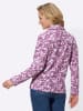 WITT WEIDEN Fleeceshirt in orchidee-violett-bedruckt