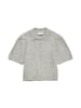 Vero Moda Polo in Medium Grey Melange