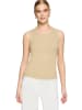 Zero  Basic-Top im Glitzer-Look in French Oak