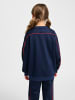 Hummel Sweatshirt Hmljr Interlock Kinder in DRESS BLUES