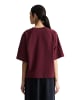 Marc O'Polo DENIM DfC Kurzarm-Sweatshirt relaxed in Merlot Red