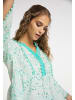 IZIA Damen Tunika in Weiss Aqua
