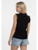 DreiMaster Damen Blusentop in Schwarz