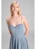HEY KYLA Abendkleid in hellblau silber - 0002