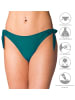 Aquarti Aquarti Damen Tanga Bikinihose Seitlich Gebunden in grün