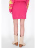IZIA Women Skirt in pink lime