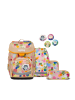 Ergobag ergobag cubo Schulranzen-Set Flower PowBär