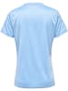 Hummel Hummel T-Shirt Hmlcore Multisport Damen Atmungsaktiv Feuchtigkeitsabsorbierenden in ARGENTINA BLUE