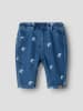 name it Loose Fit Jeans in Dark Blue Denim1