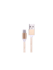 Platyne USB-auf-Lightning-Kabel 1 Meter in Gold