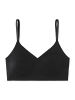 Schiesser Bustier mit Pads in Schwarz