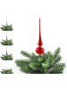 JACK Christbaumspitze Kunststoff Spitze 28cm in Rot