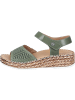 manitu Klassische Sandaletten in grün