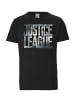 Logoshirt T-Shirt Justice League in schwarz