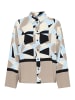 b. young Langarm-Bluse BYFAVIA Loose fit in Humus Blocks