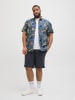JACK & JONES PLUS Chino Shorts in Navy Blazer