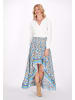 usha FESTIVAL Women Skirt in blue multicolor