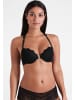 LASCANA Push-up-BH in schwarz